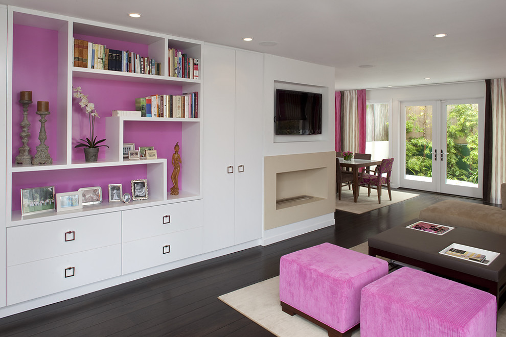 Example of a trendy dining room design in San Francisco