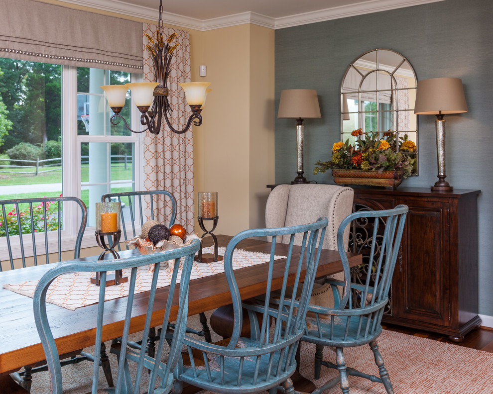 Inspiration for a coastal dining room in Baltimore.