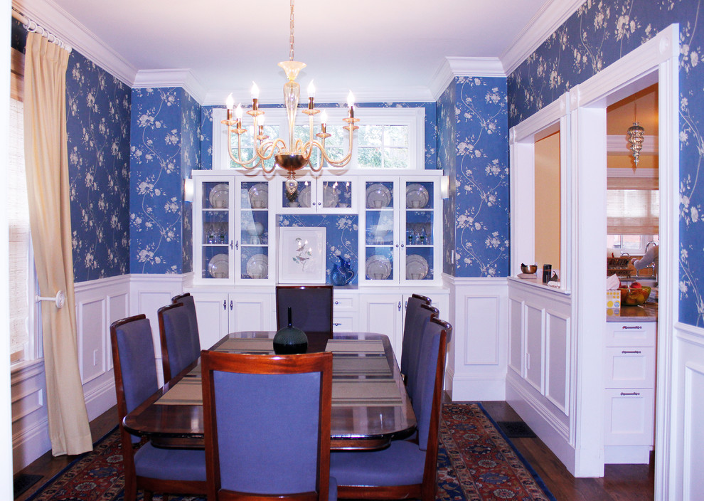 Design ideas for a victorian dining room in Boston.