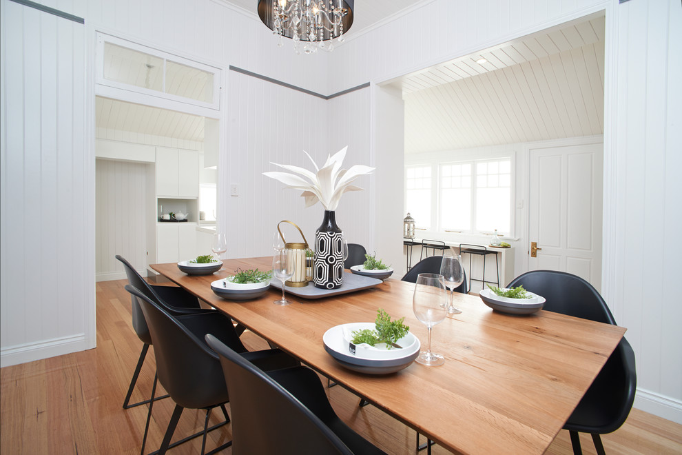 Queenslander Dining Taringa Modern Dining Room Brisbane by