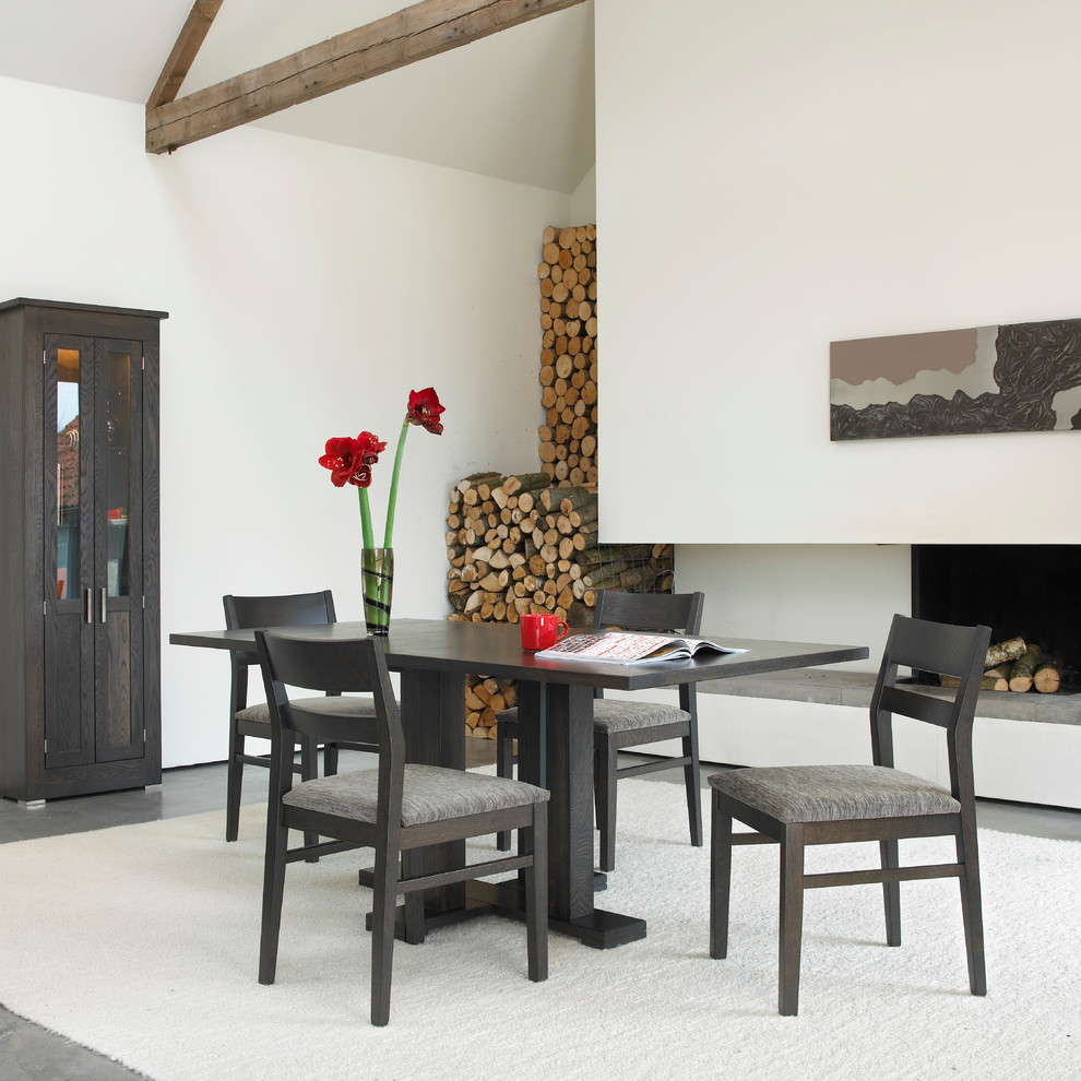 Quercus Solid Oak Dining Contemporáneo Comedor Londres de James