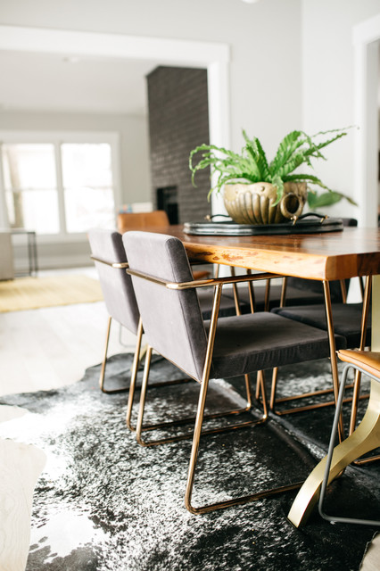 Ranch Renovation - Farmhouse - Dining Room - Indianapolis - by Lynn &  Campbell Interiors