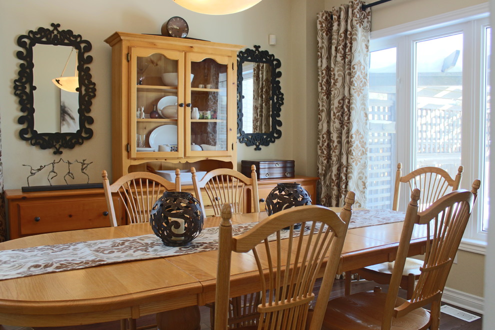 Repurpose and Reuse Ideas Dining Room Toronto by Chabot Interiors