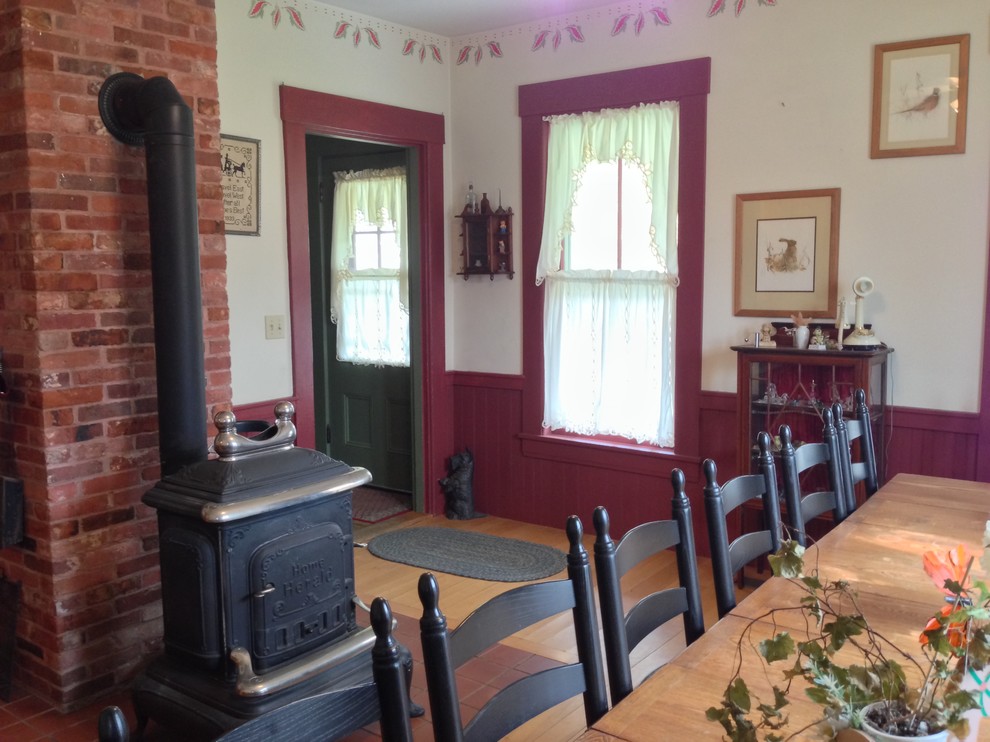 Restored antique wood stove by Stanley Ironworks, Nashua, NH