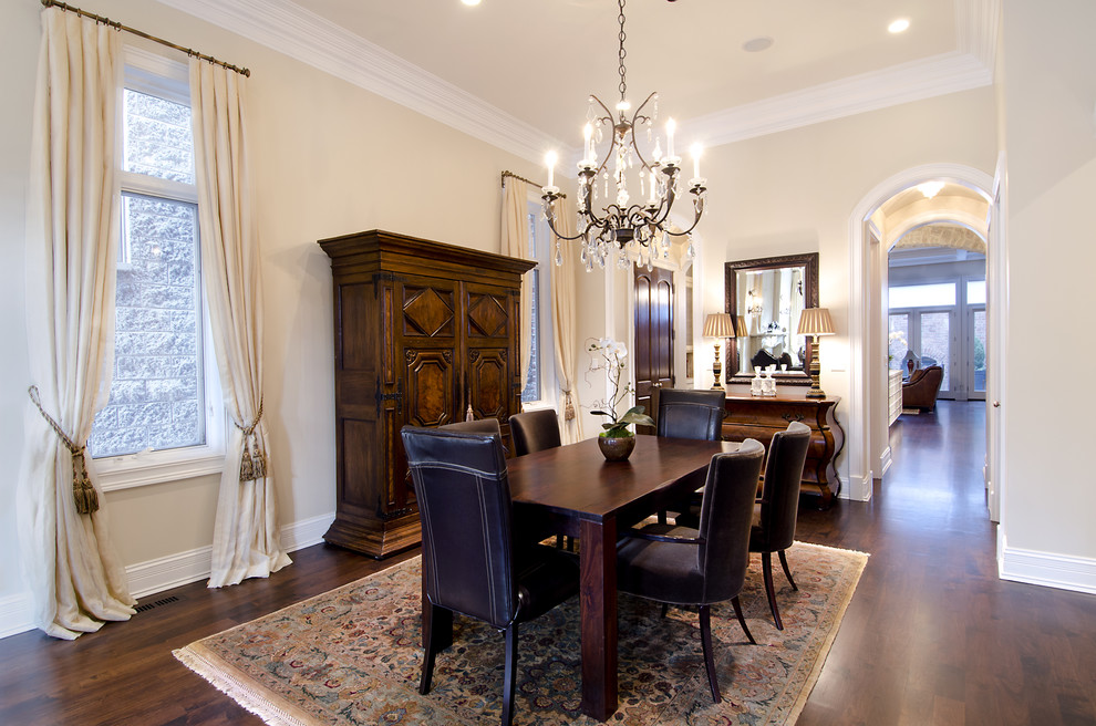 rich person dining room