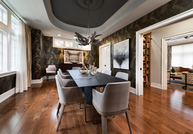 7 Dining Spaces Where Wallpaper Makes The Room