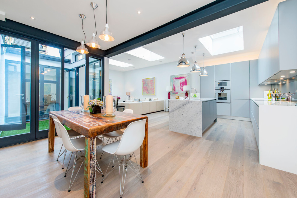 Roland Gardens Modern Dining Room London by Cullum Design Houzz