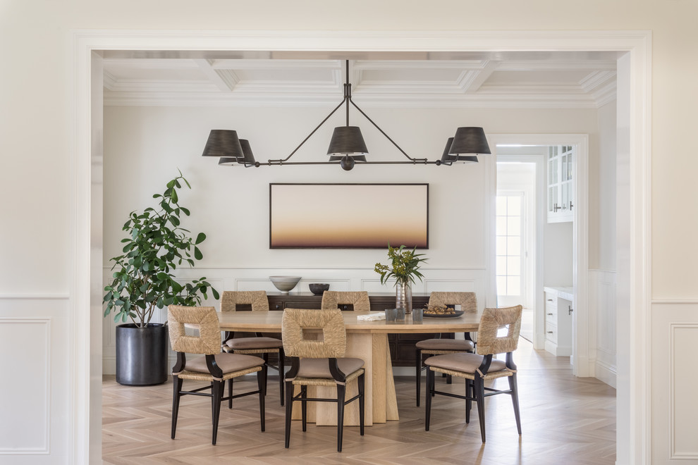 Dining room - transitional dining room idea in San Francisco