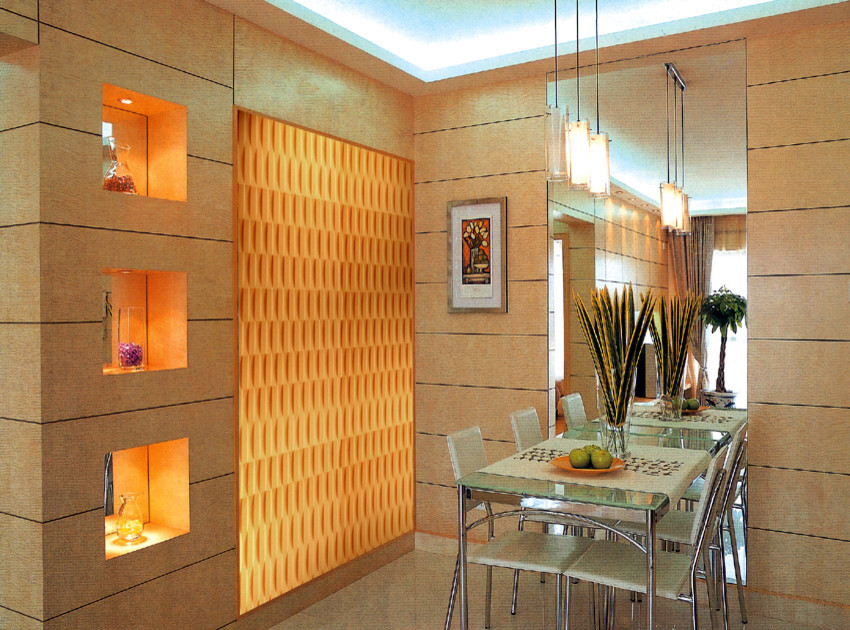 Royal Stone & Tile Showroom Contemporary Dining Room Los Angeles by Royal Stone & Tile