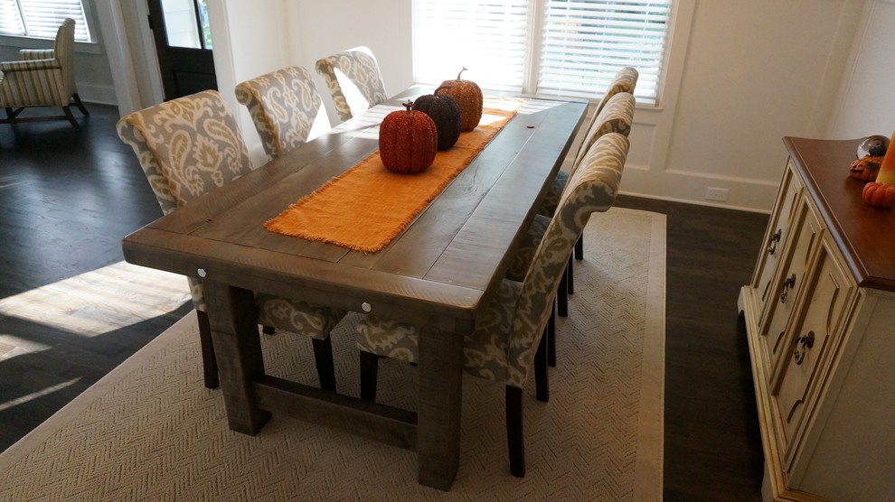 Rustic Slate Gray The Clayton Farm Dining Table Room Atlanta By Trades Furniture - Slate Gray Dining Room Set Rustic Slate Gray The Clayton Farm Dining Table Room Atlanta By Trades Furniture - Slate Gray Dining Room Set