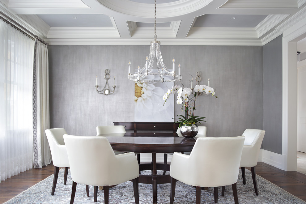 Design ideas for a dining room in New York.