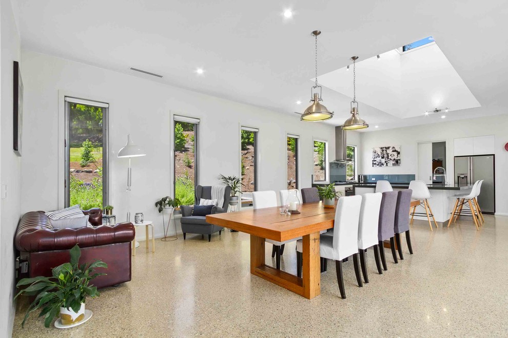 Sample Contemporary Dining Room Sunshine Coast by Tyler