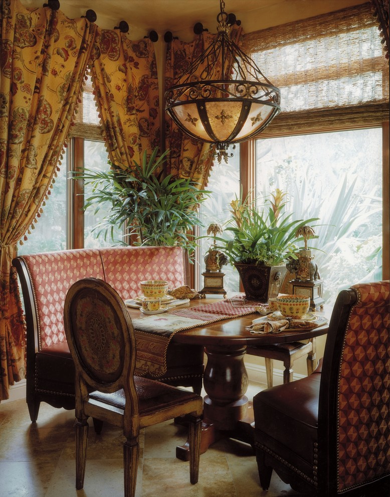 Photo of a classic dining room in San Diego.