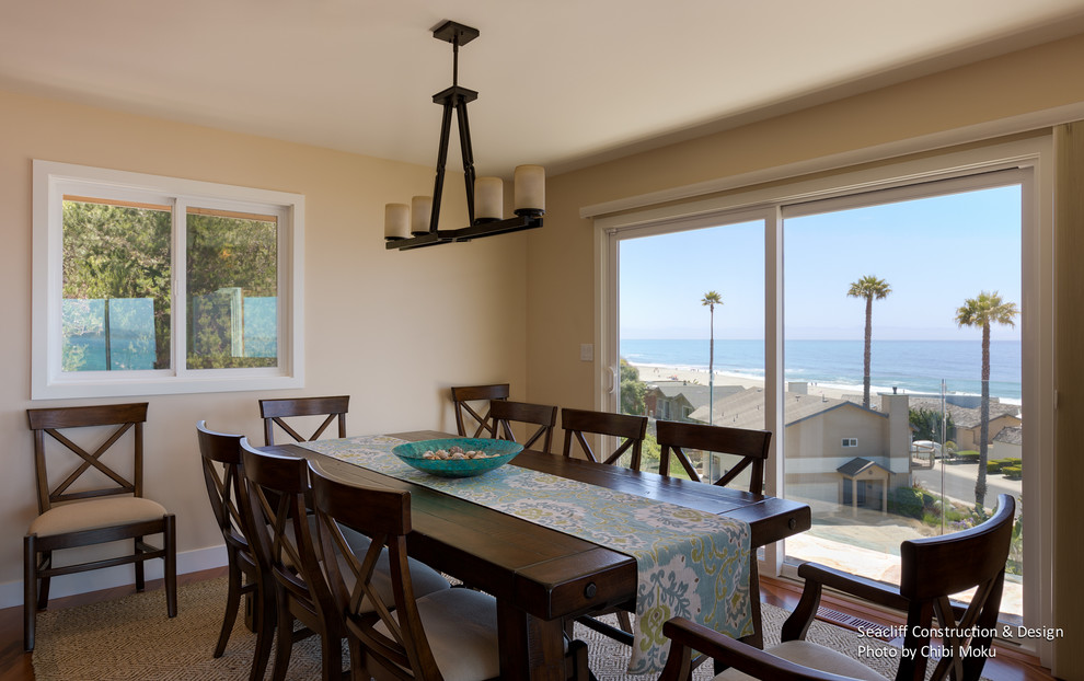 Beach style dining room in San Francisco.