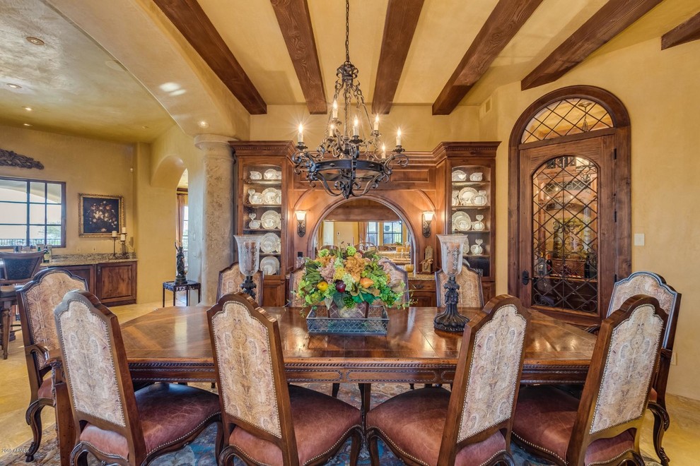 Scottsdale Country Club Luxury Home Dining Room Phoenix by