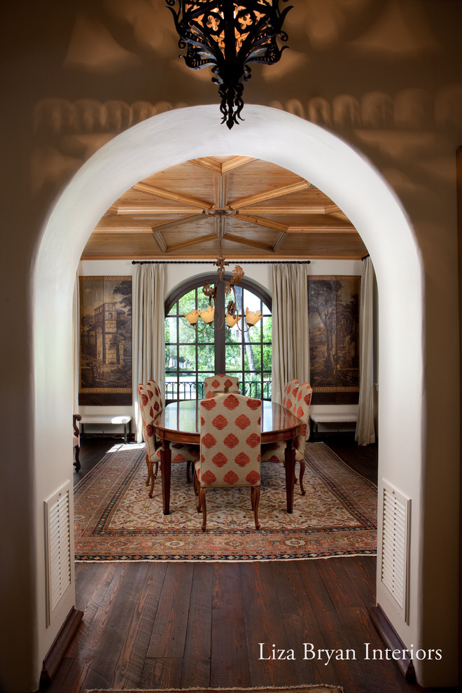 Tuscan dining room photo in Atlanta