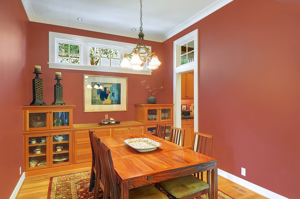 Photo of a classic dining room in Seattle.