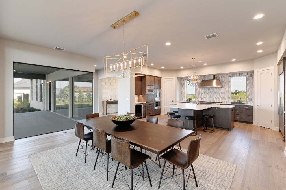 Serene Hills Austin, TX Contemporary Dining Room Austin by