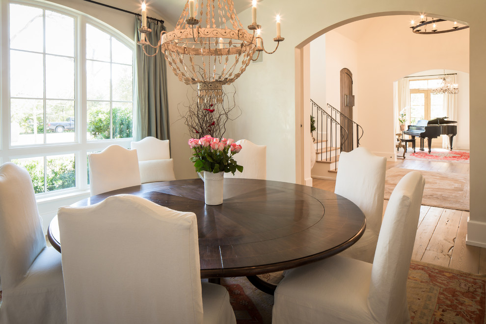 Inspiration for a classic dining room in Houston.