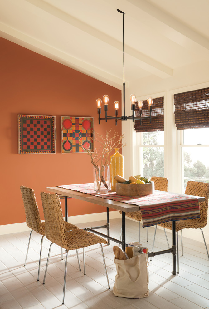 SherwinWilliams Southwestern Dining Room Columbus by Sherwin
