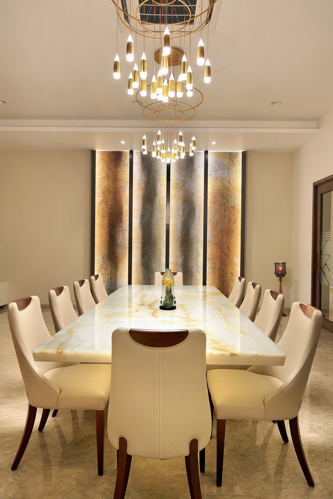 Dining room in Ahmedabad.