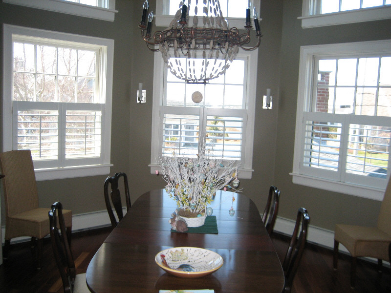 Inspiration for a traditional dining room in Providence.