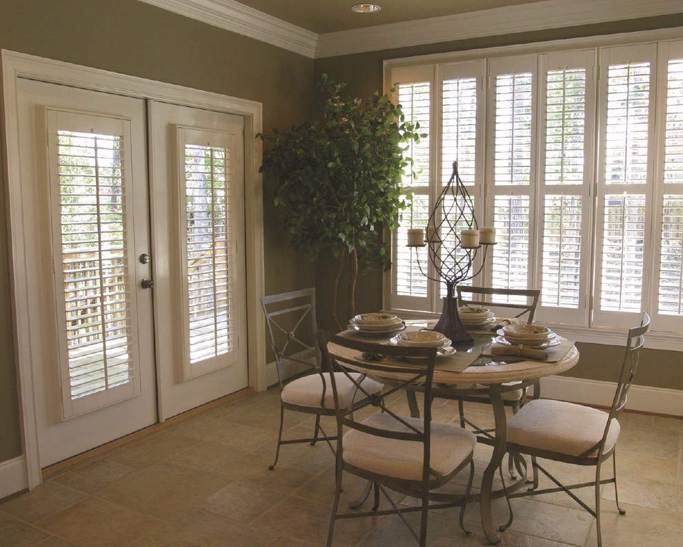 Shutters for Every Room Traditional Dining Room Phoenix by