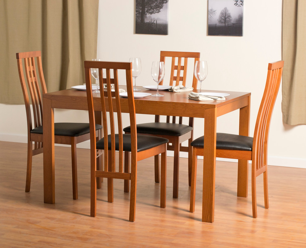 Solid Wood Dining Collection Contemporary Dining Room New York by Aeon Furniture Houzz