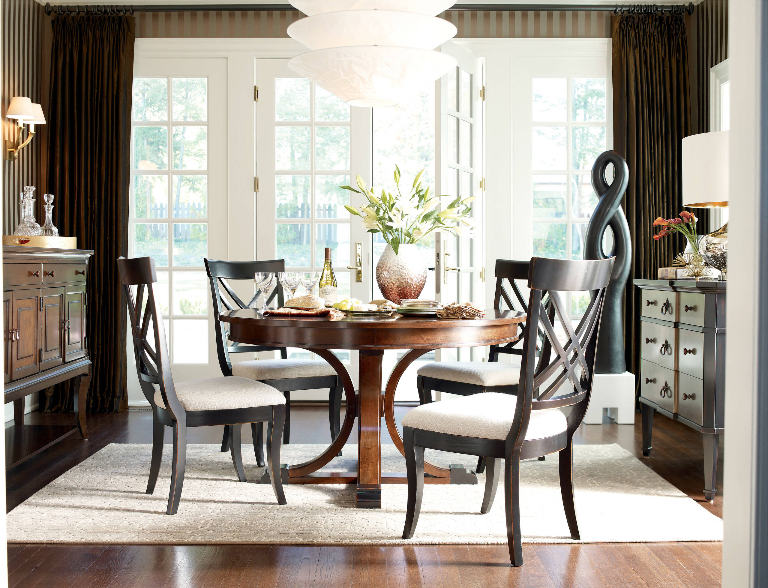 70 Inch Round Table Ideas Photos Houzz, 70 Round Dining Table Set