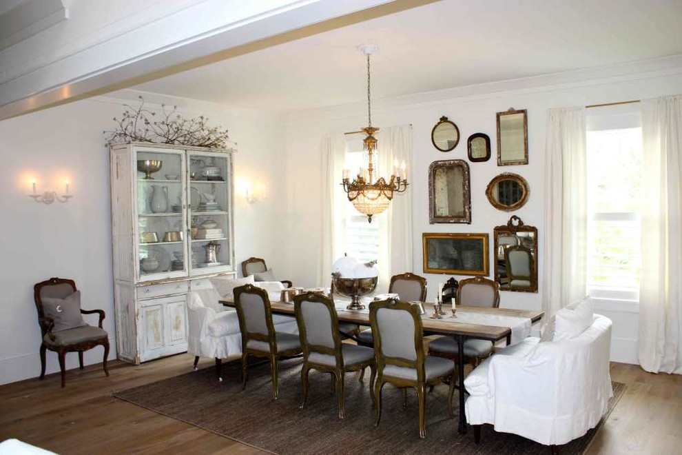 South Carolina Low Country Residence Transitional Dining Room
