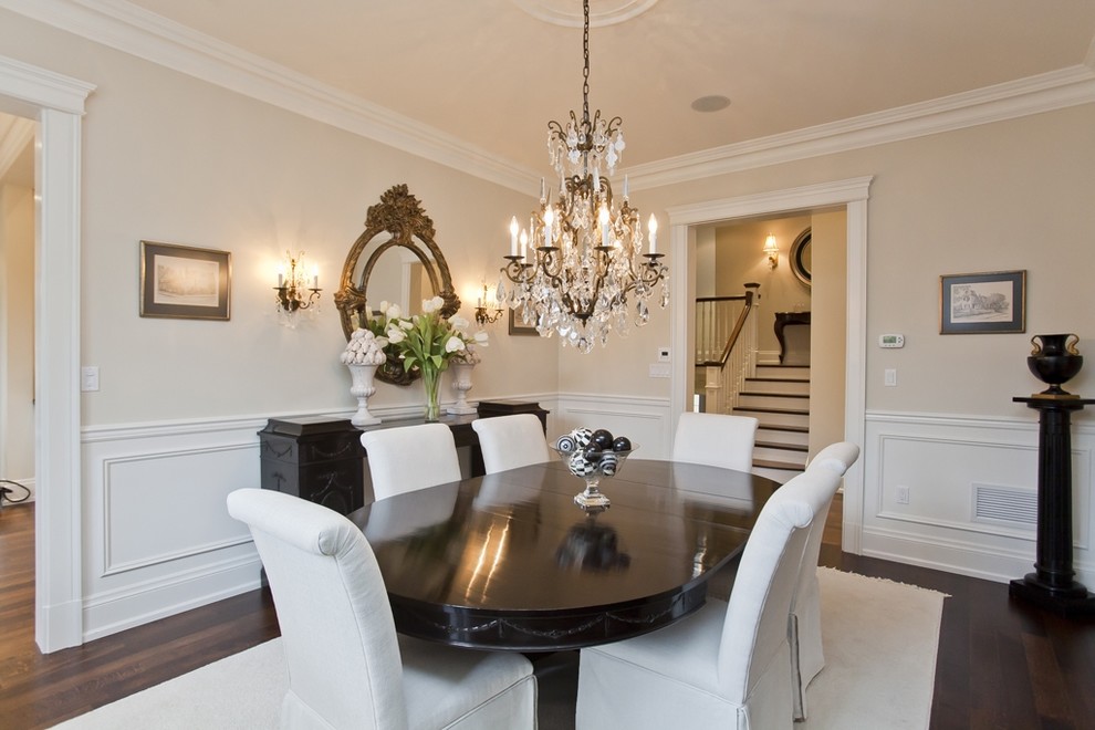 South East Oakville Private Residence Traditional Dining Room