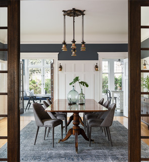 Rustikale Esszimmer Mit Bunten Wanden Ideen Design Bilder September 2020 Houzz De