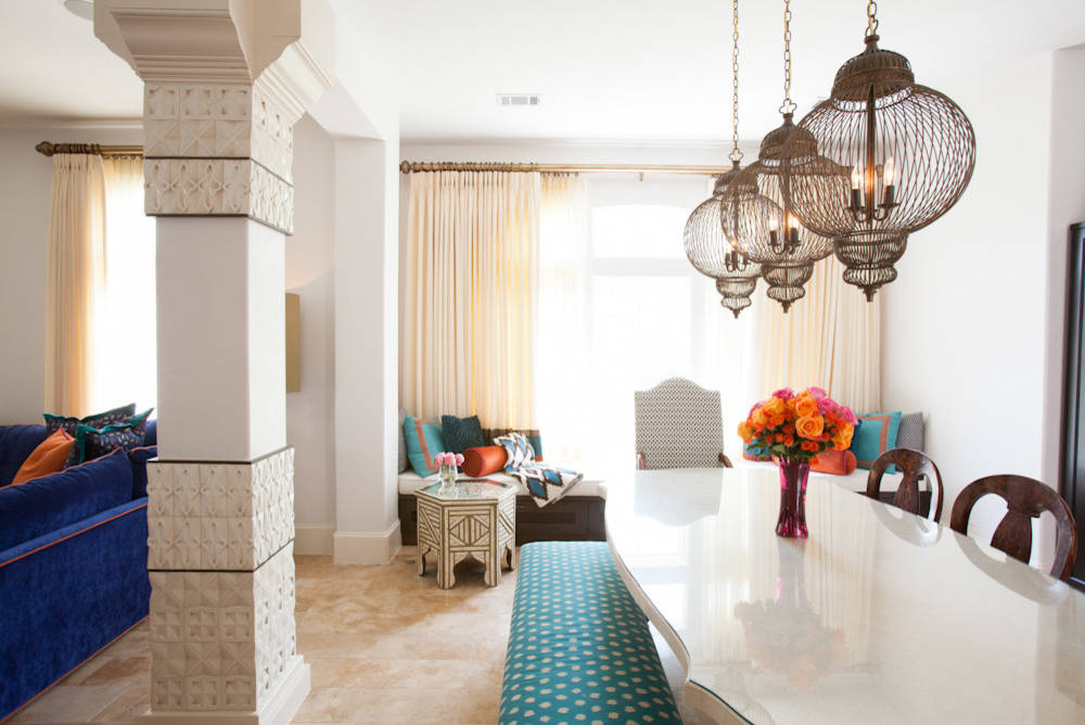 Moroccan Dining Room Houzz