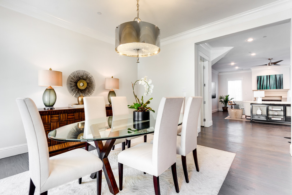 Southern ave HP Transitional Dining Room Dallas by Charter Lake