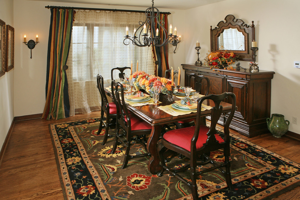 Spanish Revival Restoration - Mediterranean - Dining Room - Los Angeles ...