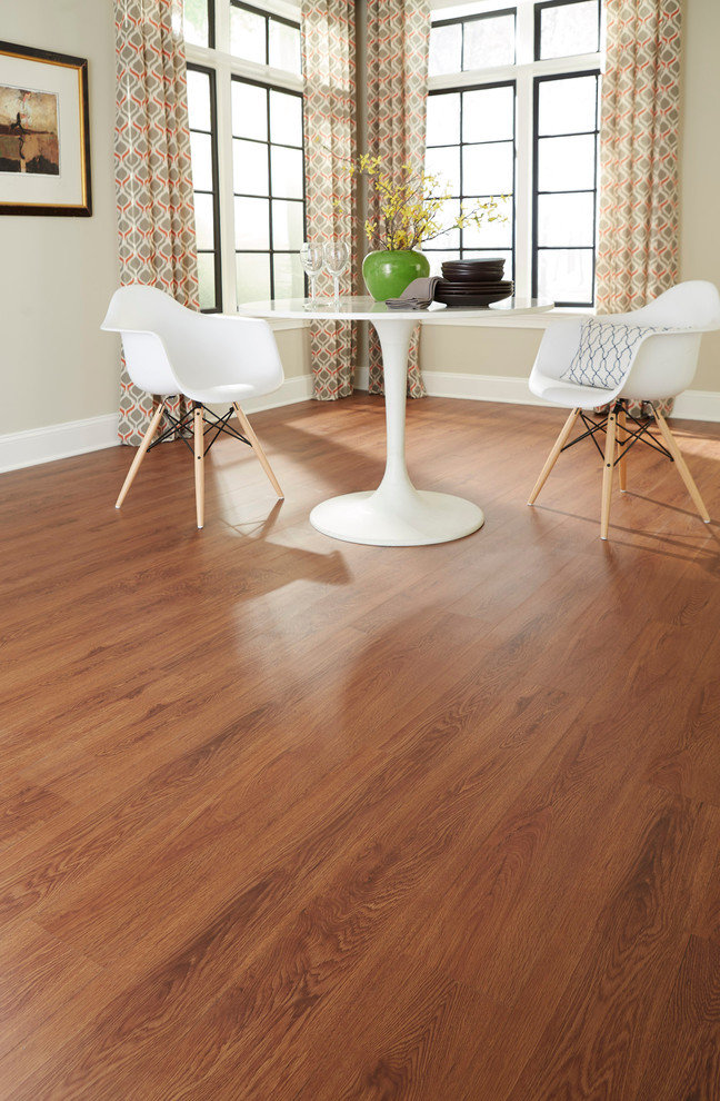 STAINMASTER® luxury vinyl Midcentury Dining Room Atlanta by