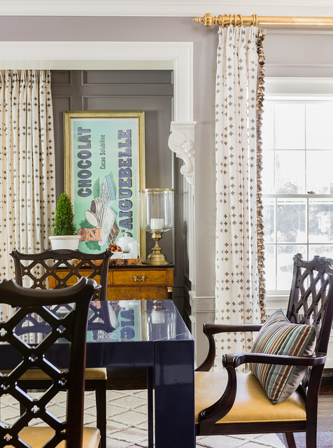 Stately Georgian Colonial - Contemporary - Dining Room - Boston - by ...