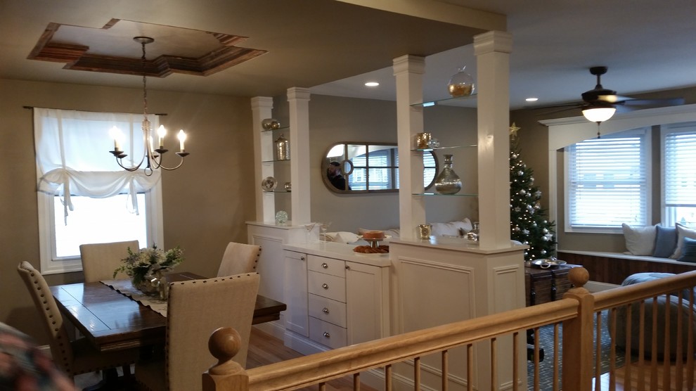 Staten Island Living and Dining Room Transitional Dining Room New