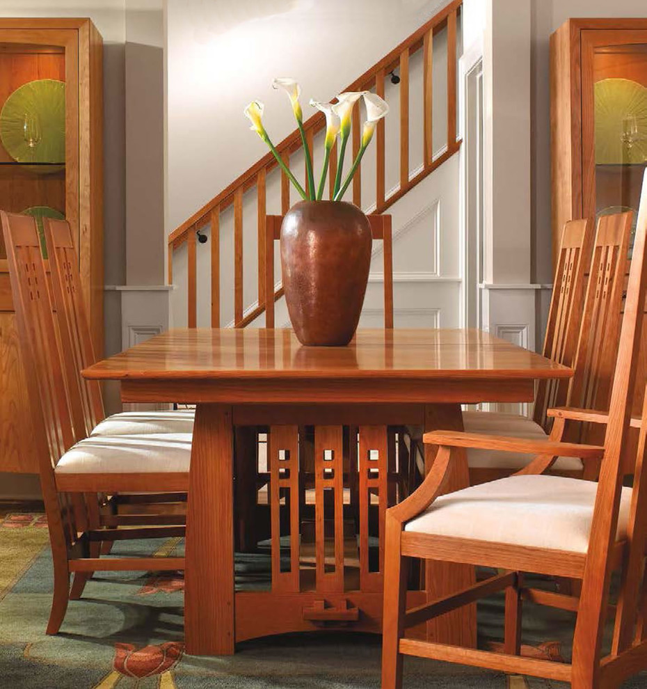 Stickley Mission dining room Craftsman Dining Room Wichita by