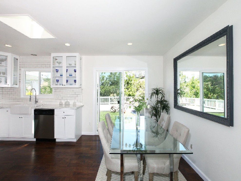 Sunny Heights Drive Traditional Dining Room Los Angeles by