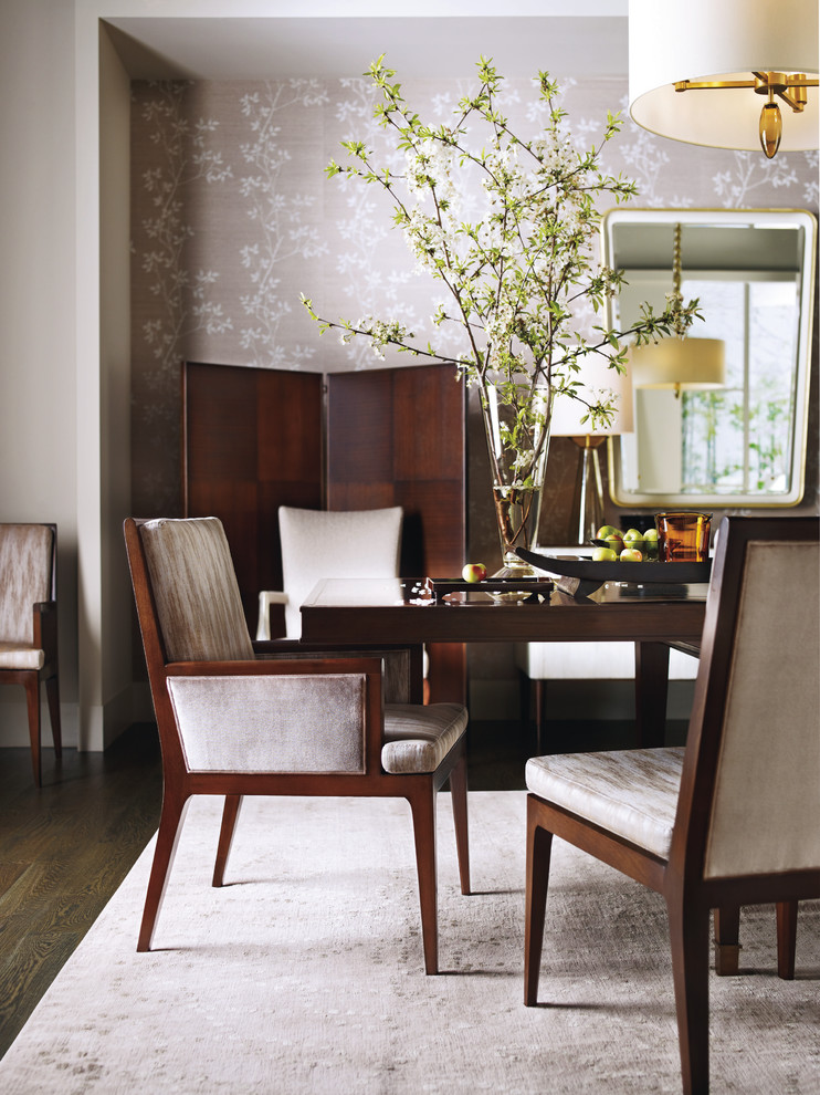 Inspiration for a timeless dining room remodel in Milwaukee