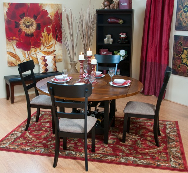 Jerome's round dining table hot sale