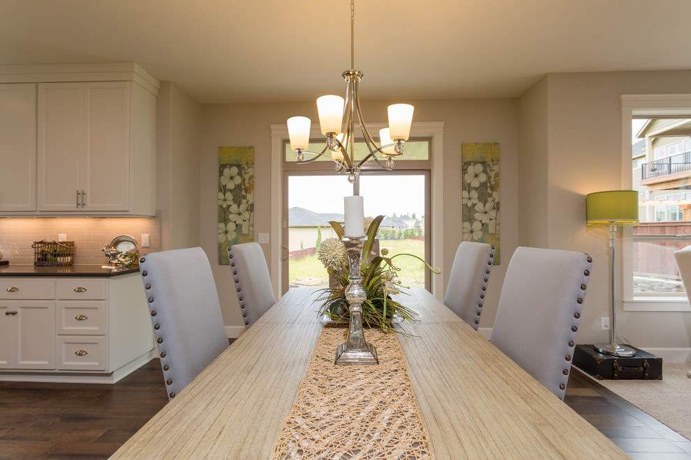 The Erickson Farm in Vancouver, Washington Transitional Dining Room Portland by