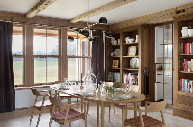 The Grey Barn Country Dining Room Boston by Holmes Hole