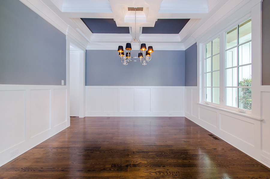 Inspiration for a timeless dining room remodel in Raleigh