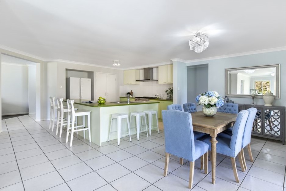 The Lake House Traditional Dining Room Sunshine Coast by