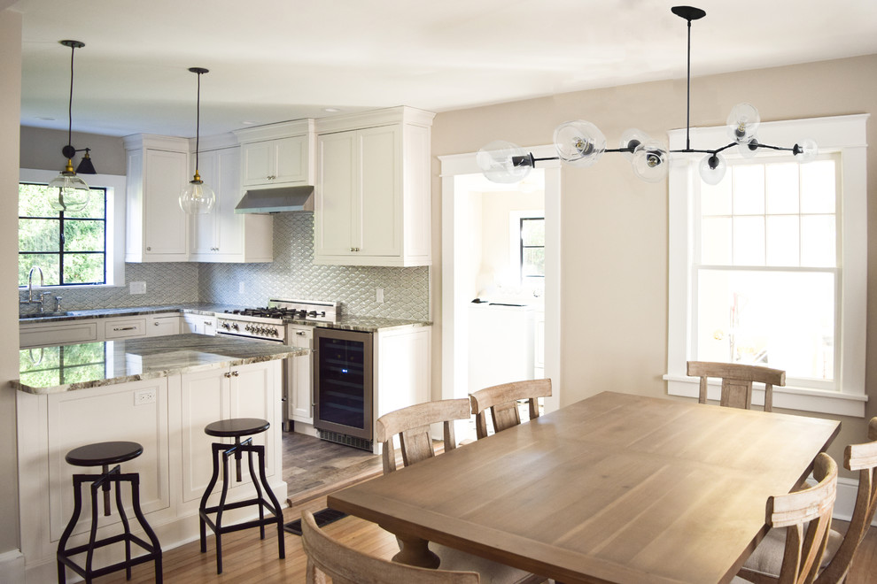 The Modern Farmhouse Project - Farmhouse - Dining Room - New York - by