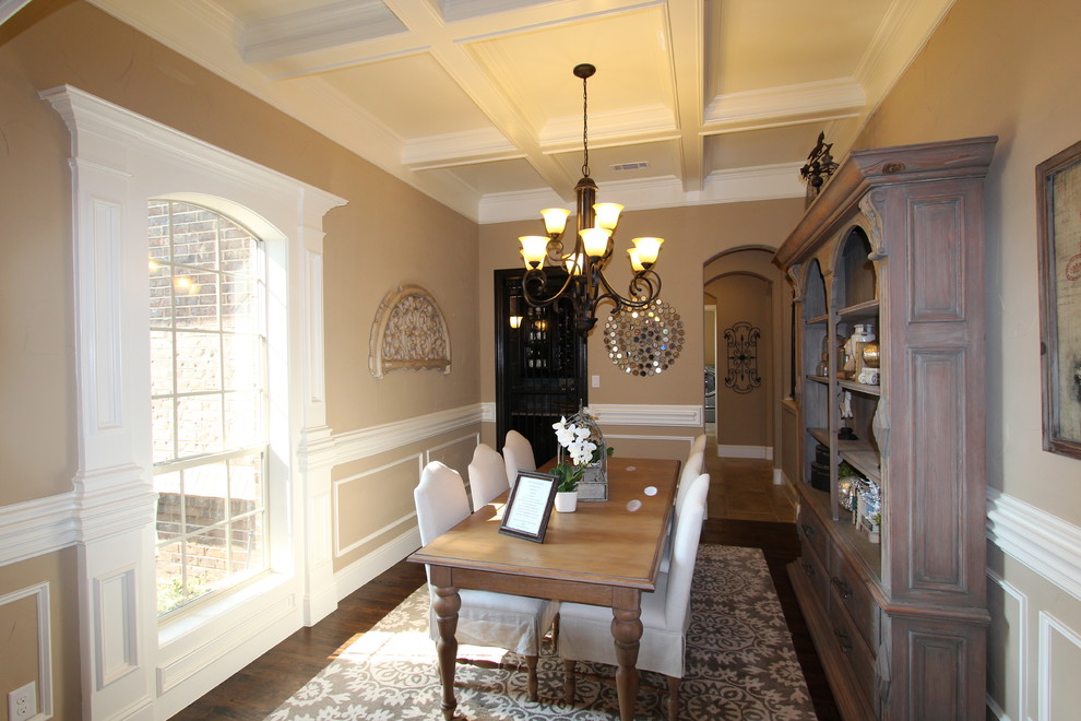 Inspiration for a dining room remodel in Dallas