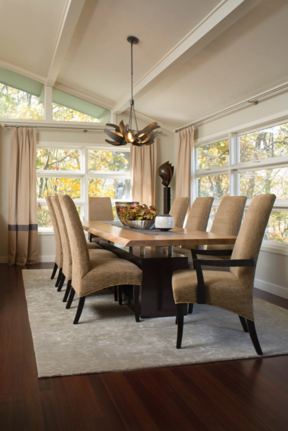 Transitional dining room photo in Other
