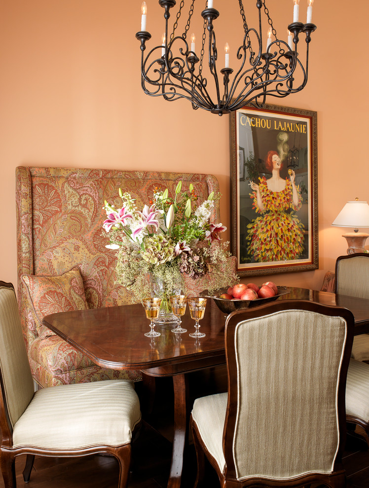 Inspiration for a traditional dining room in San Francisco.